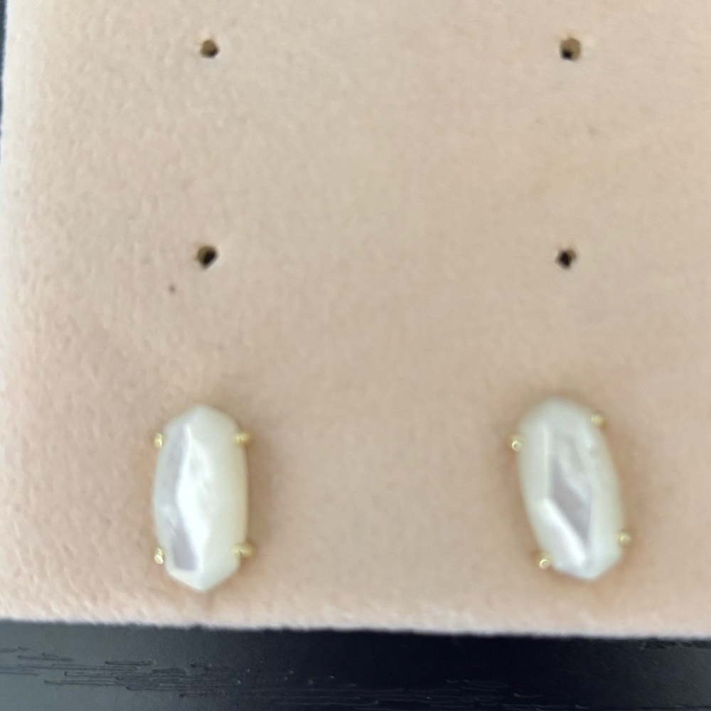 Kendra Scott Mother of Pearl Earrings